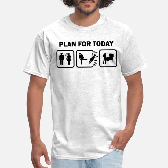 Funny Rude Pinball' Men's T-Shirt 